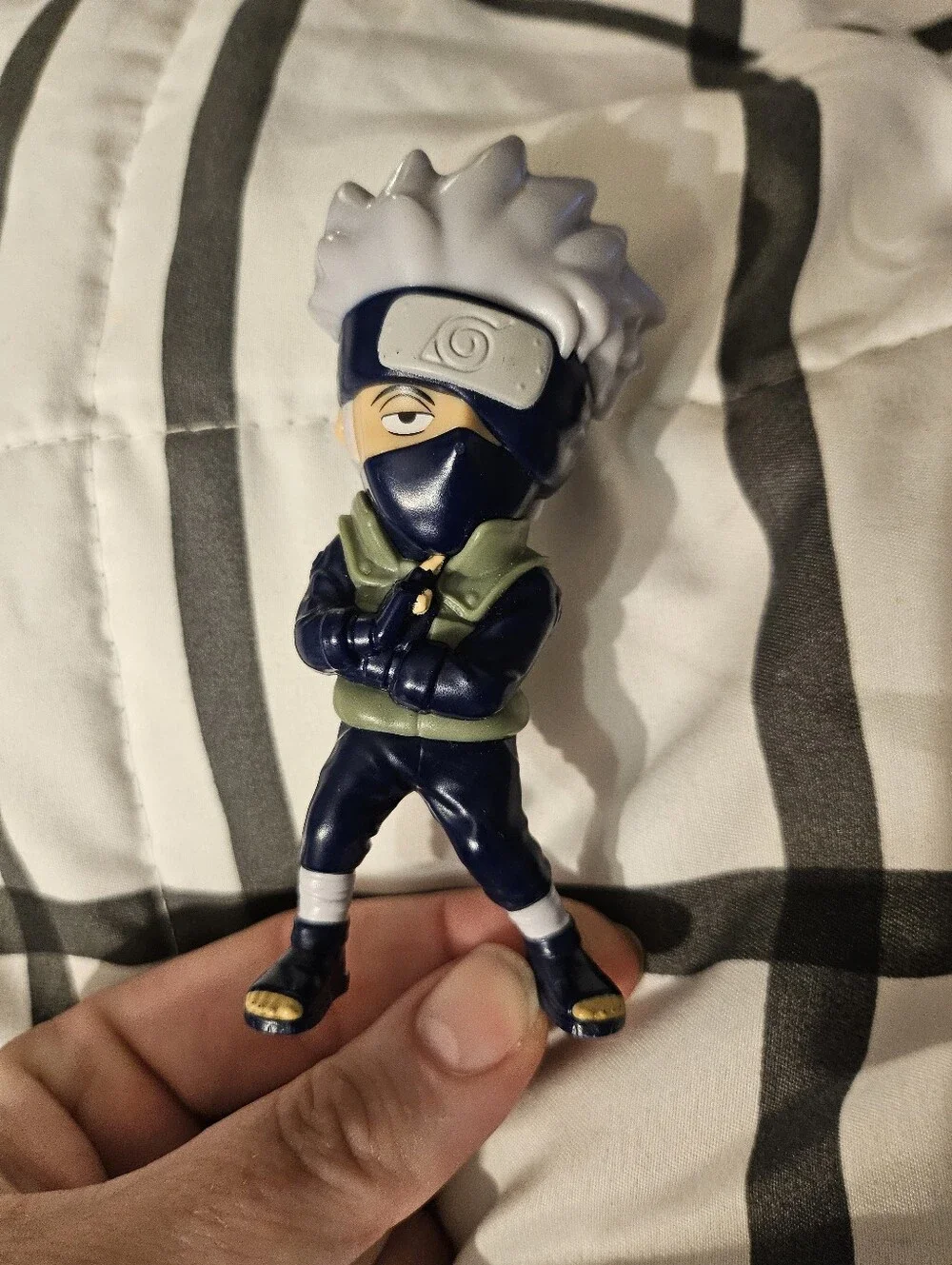 2025 Burger King Naruto Kids Meal Toy‎ Kakashi Hatake #7 Anime Figure Loose